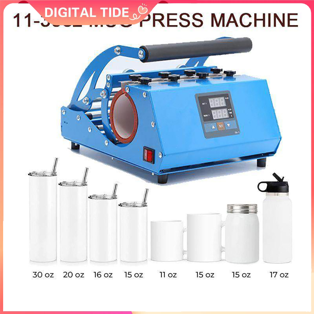 Commercial Printing Press Machine - 220V/110V 텀블러 열 프레스 기계 20-30oz