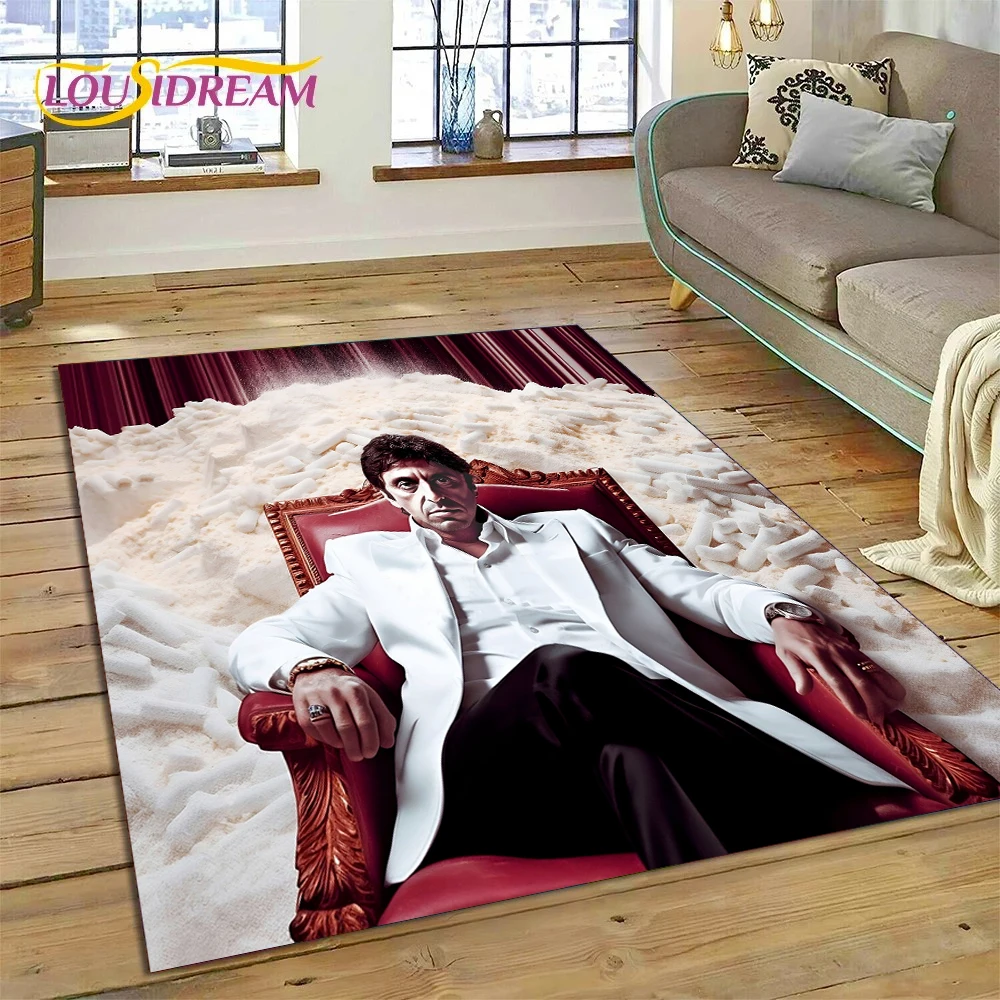 Commercial Printing Machine For Sale - Scarface Tony 3D 인쇄 영화 러그