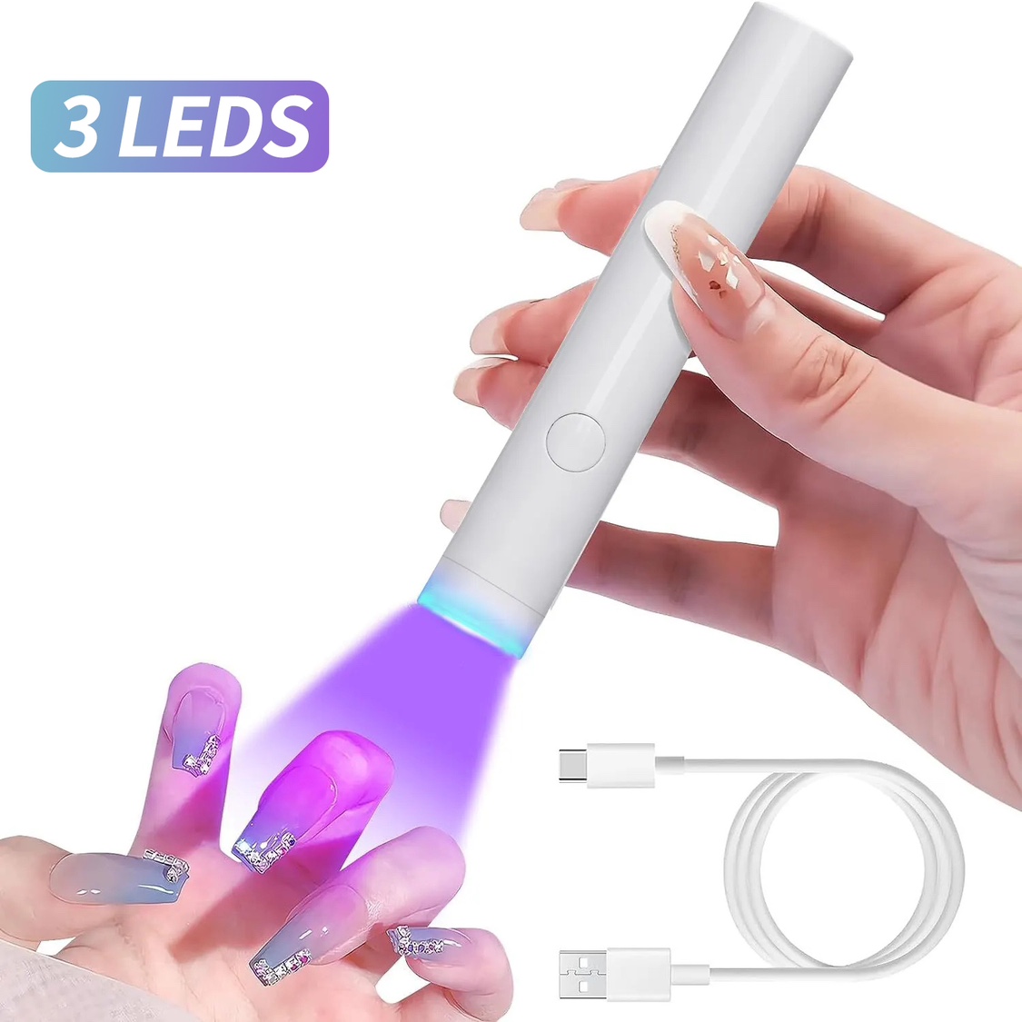 편리한 충전식 네일 드라이어 UV LED 핸드헬드 램프 - Uv Led Lamp Printer 리뷰 및 가격