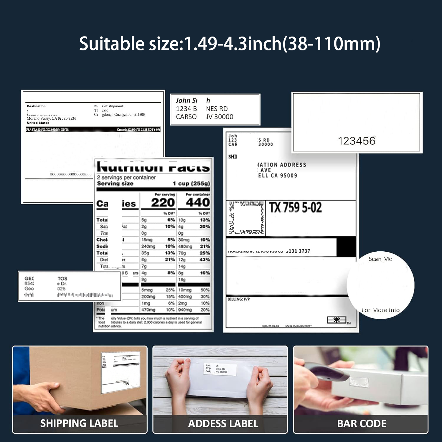 마크라이프 D200 4인치 열전사 라벨 프린터, 블루투 - Commercial Printing Labels 리뷰 및 가격