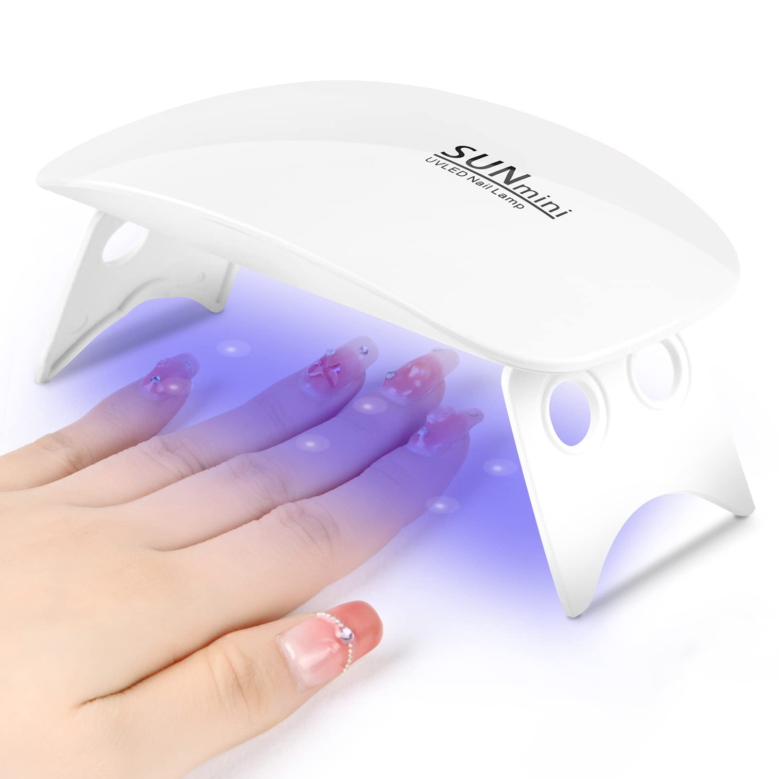 휴대용 6 LED UV 네일 램프 6W 미니 네일 건조 - Uv Led Lamp Printer 리뷰 및 가격
