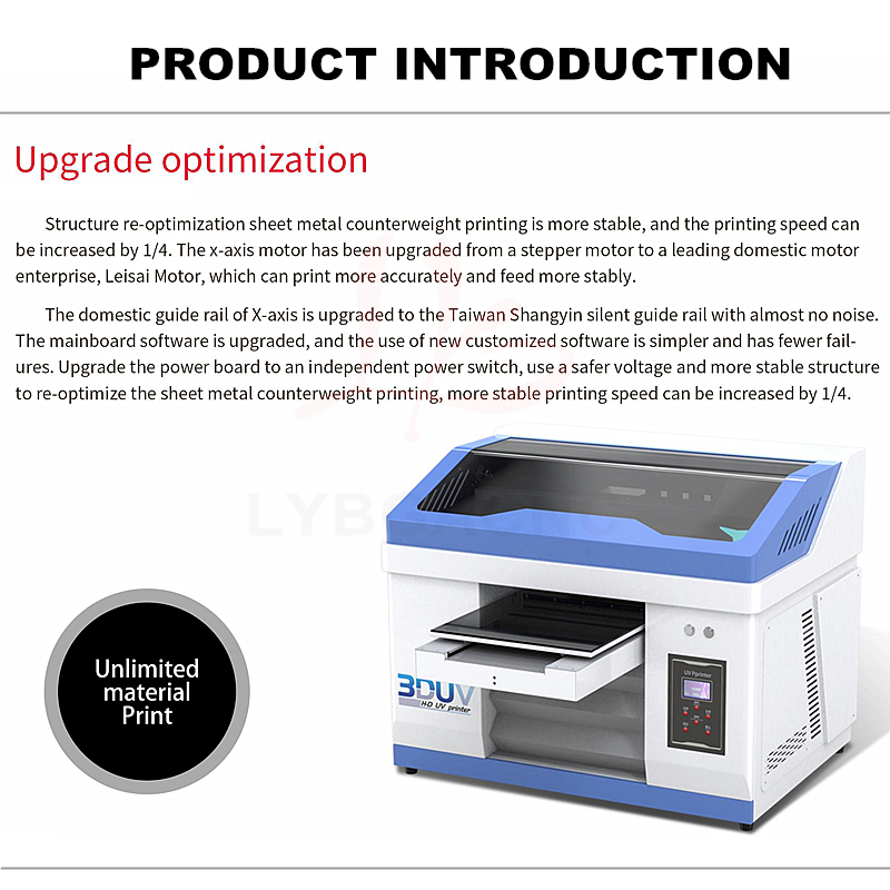 LY 3060 220V 110V 완전 자동 평판 사진  - Uv Flatbed Printer 리뷰 및 가격