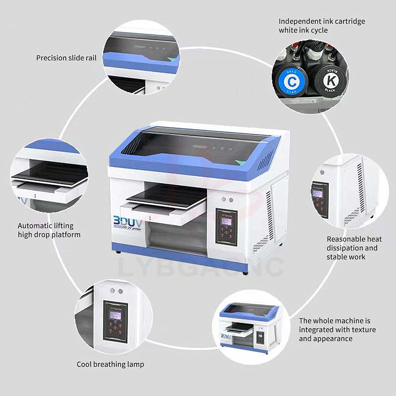 LY 3060 220V 110V 완전 자동 평판 사진  - Uv Flatbed Printer 리뷰 및 가격