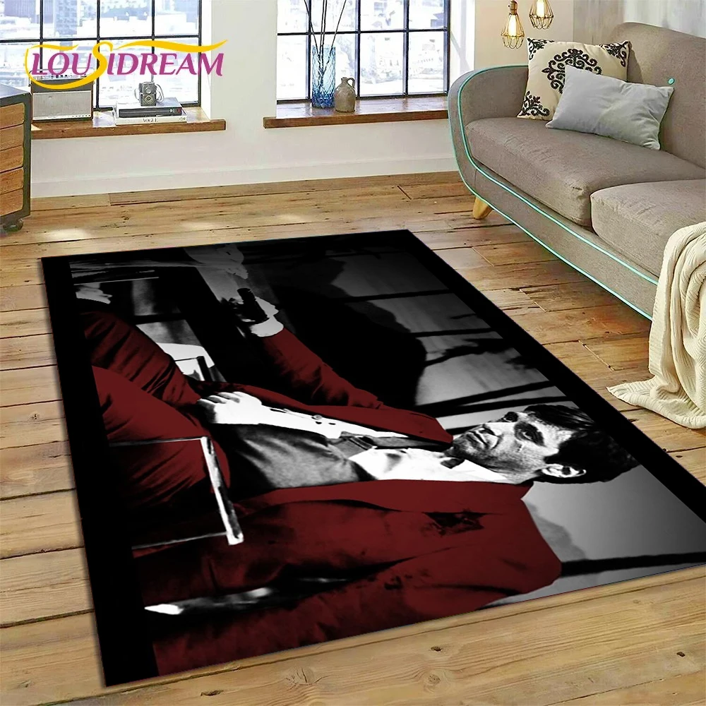 Scarface Tony 3D 인쇄 영화 러그 카펫 거 - Commercial Printing Machine For Sale 리뷰 및 가격