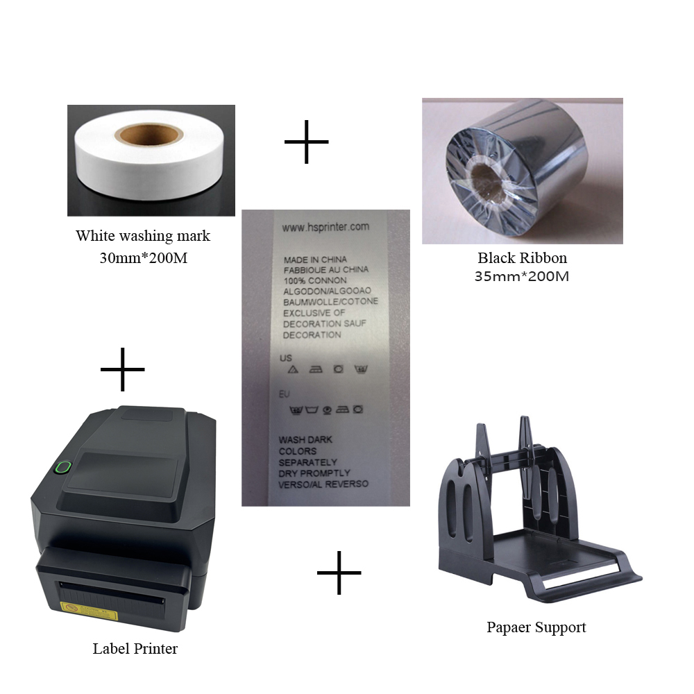 새로운 열전사 프린터 의류 라벨 세탁 인쇄용 데스크탑  - Commercial Printing Labels 리뷰 및 가격