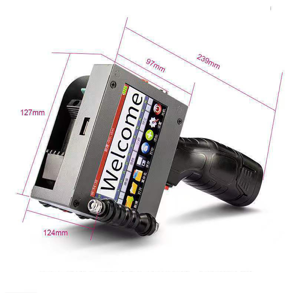휴대용 50mm 대형 글꼴 코딩 기계 잉크젯 프린터 자 - Commercial Printing Labels 리뷰 및 가격