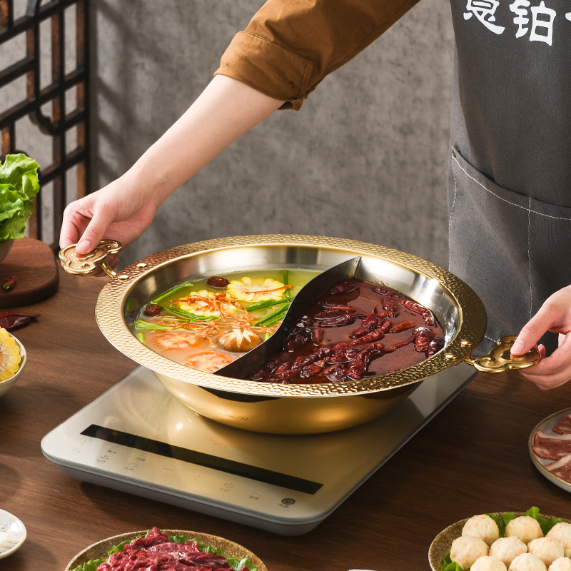 창의적인 디자인의 스테인리스 스틸 핫팟 수동 해머 프린 - Commercial Printing & Packaging Pvt Ltd 리뷰 및 가격