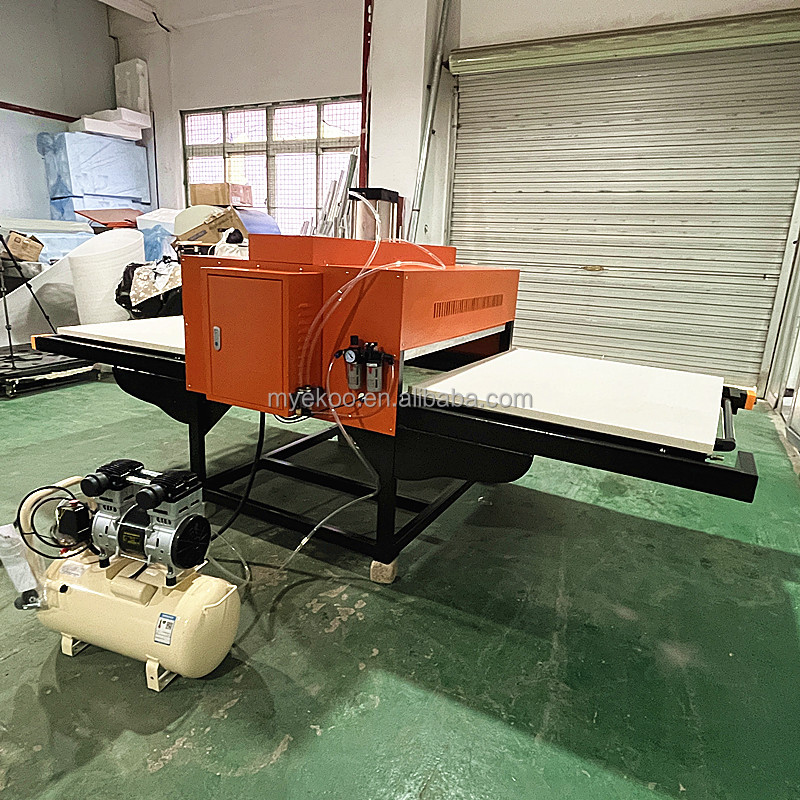 상업용 공압식 2스테이션 열 프레스 기계, 티셔츠 프린 - Commercial Printing Press Machine 리뷰 및 가격