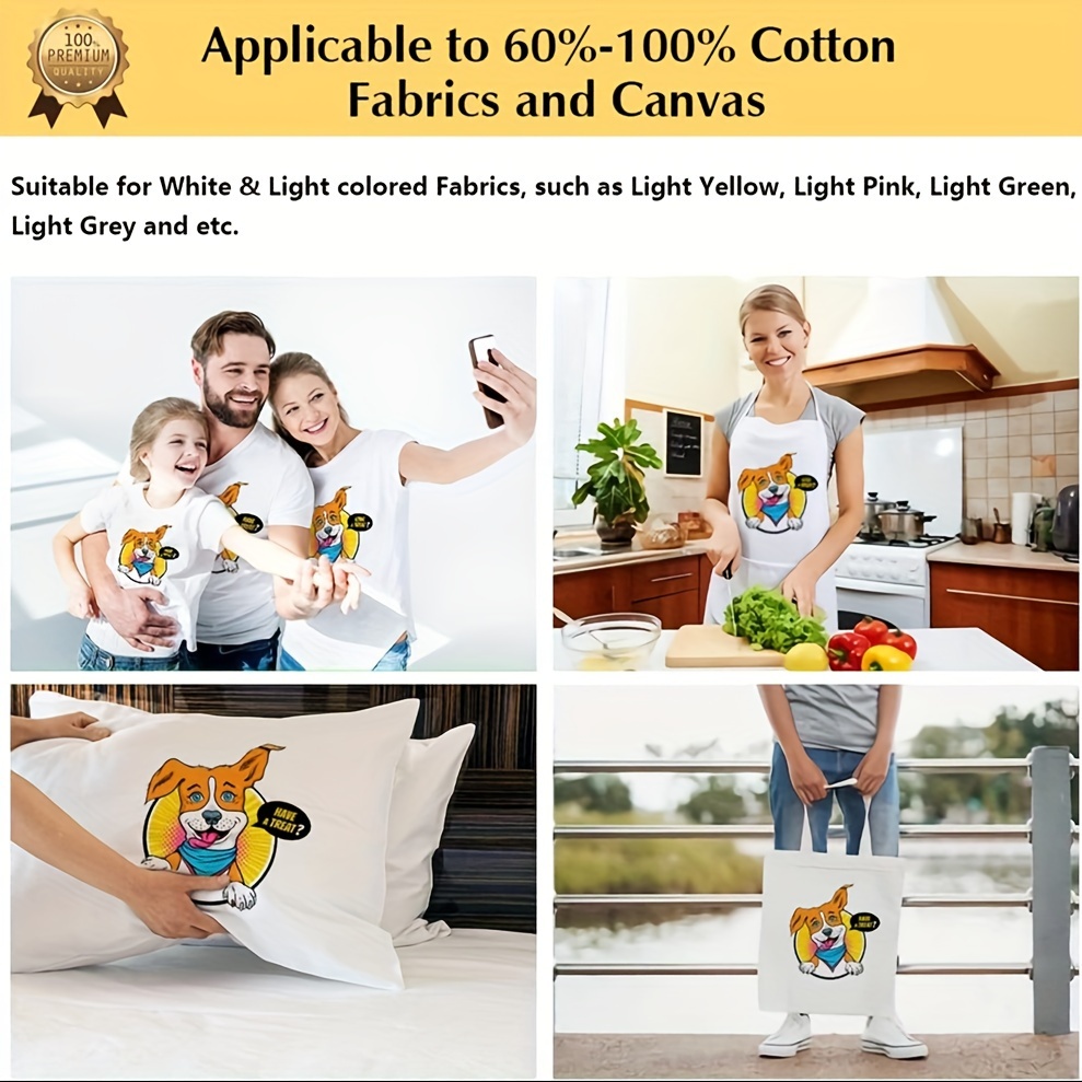 A4 사이즈 열전사 용지 라이트 패브릭용 5장 인쇄 가 - Printable Heat Transfer Vinyl 리뷰 및 가격