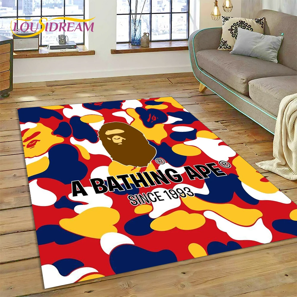 3D 인쇄 B-BAPE 패션 러그 카펫 거실 침실 홈  - Commercial Printing Machine For Sale 리뷰 및 가격