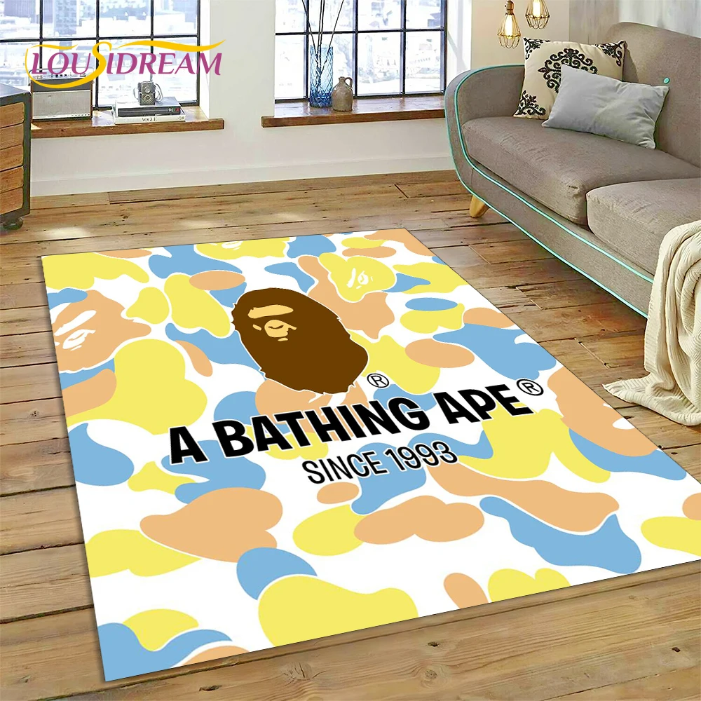 3D 인쇄 B-BAPE 패션 러그 카펫 거실 침실 홈  - Commercial Printing Machine For Sale 리뷰 및 가격