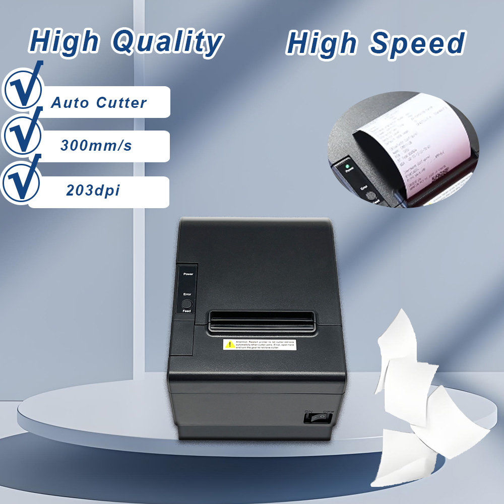 핫세일 80mm 감열식 POS 영수증 바코드 QR 코드 - Commercial Printing Machine For Sale 리뷰 및 가격