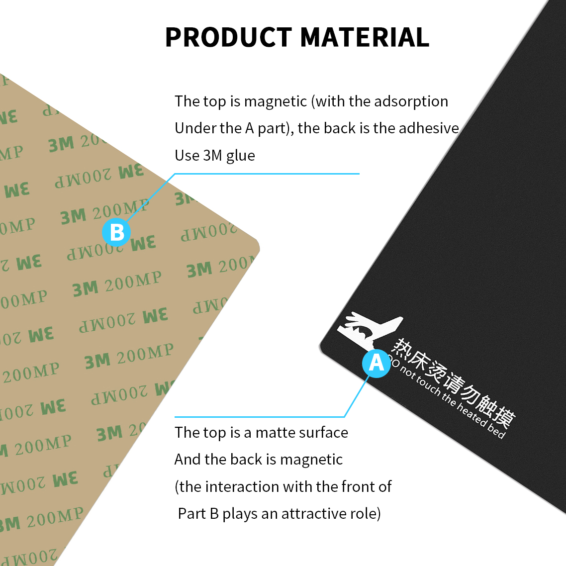 3D 프린터 액세서리 인쇄 스티커 용 마그네틱 베드베이 - Printable Heat Transfer Vinyl 리뷰 및 가격