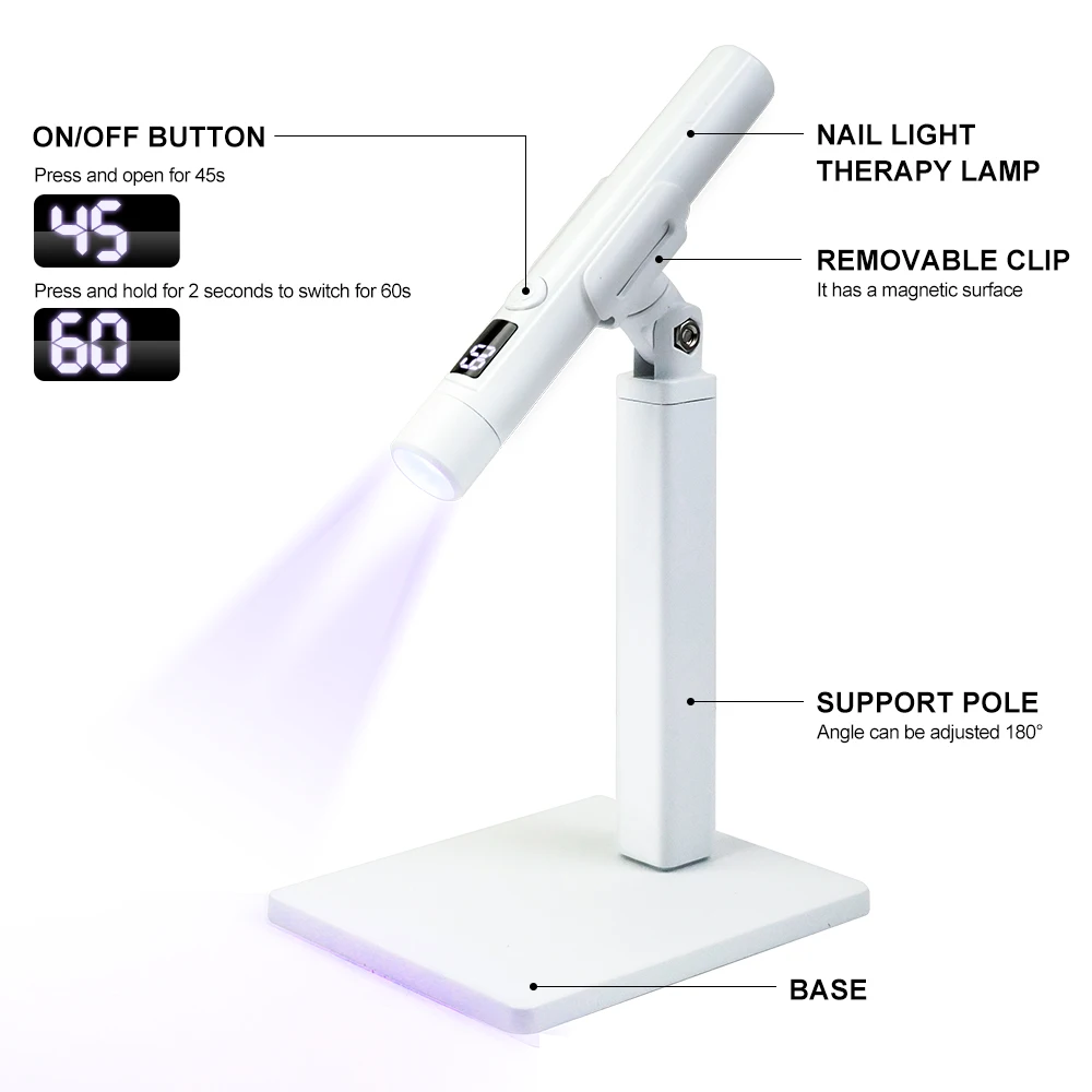 미니 네일 아트 UV LED 라이트 디스플레이로 충전식 - Uv Led Lamp Printer 리뷰 및 가격