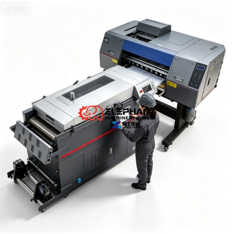 상업용 DTF PET 필름 프린터, 열 프레스 기계,  - Commercial Printing Press Machine 리뷰 및 가격