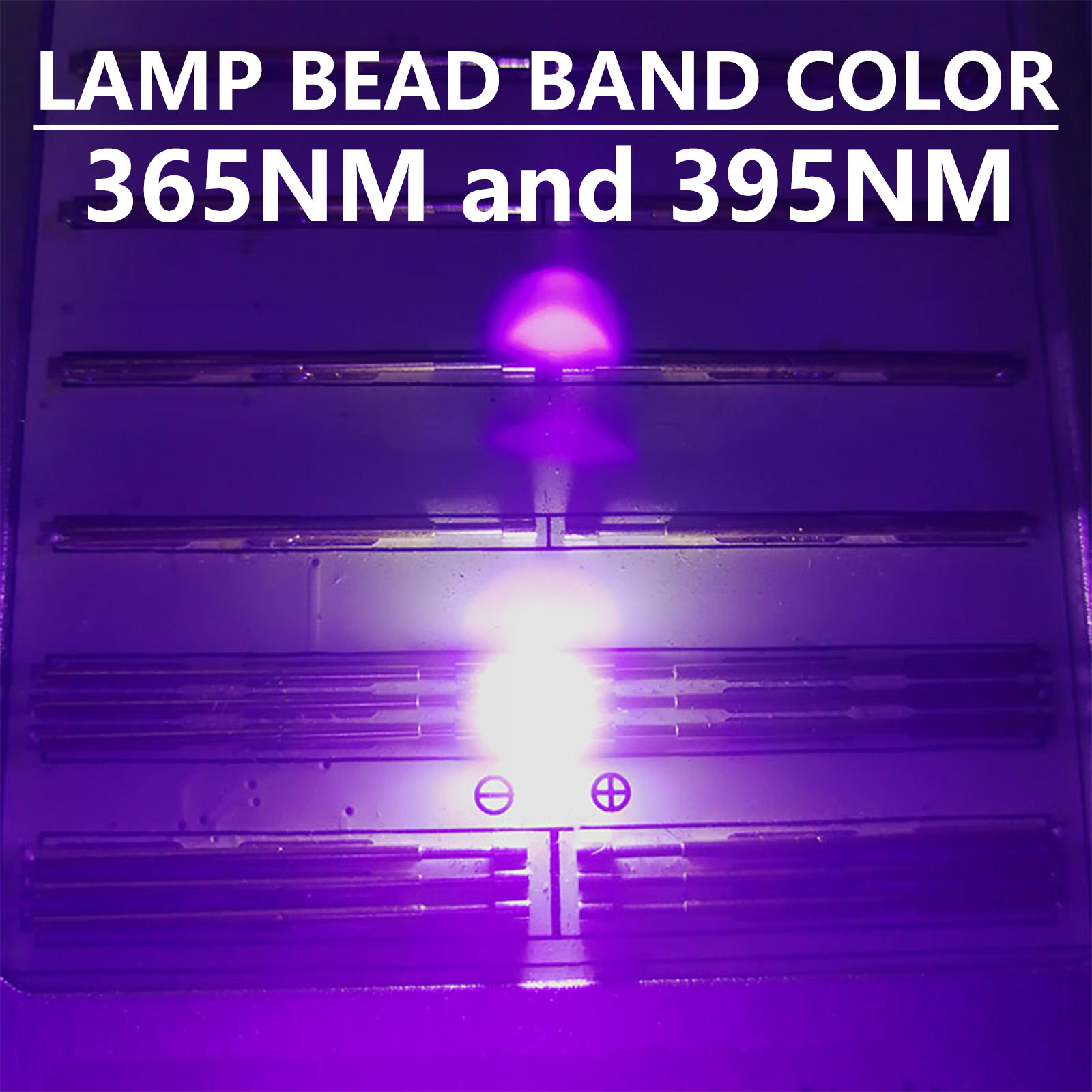 10개 UV LED 다이오드 2W DC3.6-4.0V  - Uv Led Lamp Printer 리뷰 및 가격